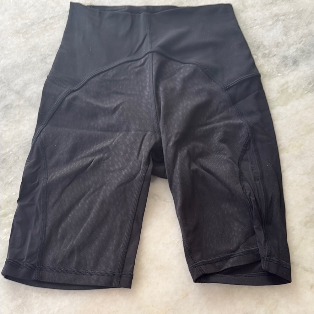 Women’s Black Lululemon biker Shorts
